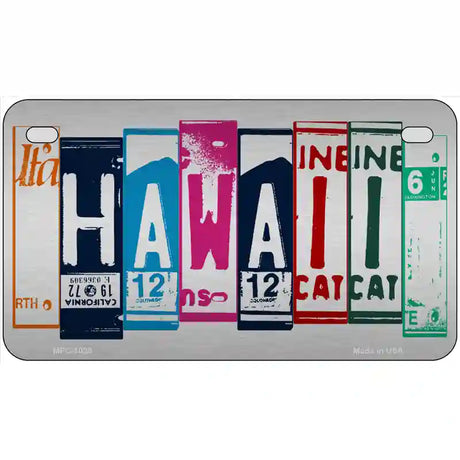 Hawaii License Plate Art Metal Novelty License Plate 7" x 4" (MP)