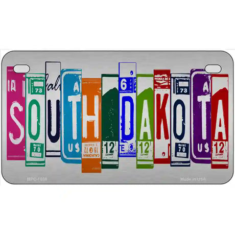 South Dakota License Plate Art Metal Novelty License Plate 7" x 4" (MP)