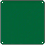 Green Solid Novelty Metal Square Sign 6" (MSQ)