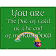 Pot of Gold Metal Novelty Parking Sign 9" x 12" (P)