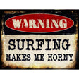 Surfing Metal Novelty Parking Sign 9" x 12" (P)