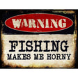 Fishing Metal Novelty Parking Sign 9" x 12" (P)