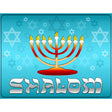 Shalom Metal Novelty Parking Sign 9" x 12" (P)