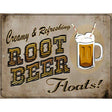 Root Beer Metal Novelty Parking Sign 9" x 12" (P)