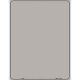 Tan Blank Parking Sign Novelty 9" x 12" (P)