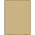 Gold Blank Parking Sign Novelty 9" x 12" (P)