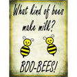 Boo Bees Wholesale Metal Novelty Parking Sign P-1747