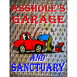 Garage And Sanctuary Metal Novelty Parking Signs 9" x 12" (P)