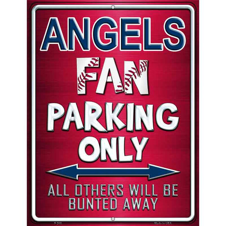 Angels Metal Novelty Parking Sign 9" x 12" (P)