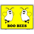 Boo Bees Metal Novelty Parking Sign 9" x 12" (P)