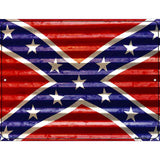 Confederate Flag Novelty Parking Sign 9" x 12" (P)