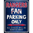 Rangers Metal Novelty Parking Sign P-230 9" x 12" (P)