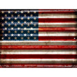 American Flag Novelty Parking Sign 9" x 12" (P)