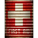 First Aid Novelty Parking Sign 9" x 12" (P)