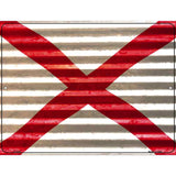 Alabama Flag Novelty Parking Sign 9" x 12" (P)