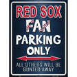 Red Sox Metal Novelty Parking Sign 9" x 12" (P)