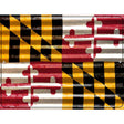 Maryland Flag Novelty Parking Sign 9" x 12" (P)