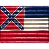 Mississippi Flag Novelty Parking Sign 9" x 12" (P)