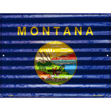 Montana Flag Novelty Parking Sign 9" x 12" (P)