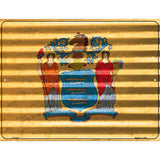 New Jersey Flag Novelty Parking Sign 9" x 12" (P)