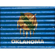 Oklahoma Flag Novelty Parking Sign 9" x 12" (P)