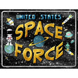 US Space Force Novelty Metal Parking Sign 9" x 12" (P)