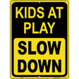 Kids At Play Novelty Metal Parking Sign 9" x 12" (P)