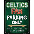 Celtics Metal Novelty Parking Sign 9" x 12" (P)