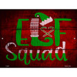 Elf Squad Novelty Metal Parking Sign 9" x 12" (P)