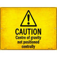 Caution Novelty Metal Parking Sign 9" x 12" (P)