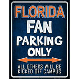 Florida Metal Novelty Parking Sign 9" x 12" (P)