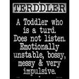 Terddler Novelty Metal Parking Sign 9" x 12" (P)