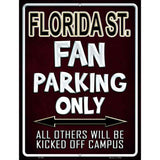 Florida State Metal Novelty Parking Sign 9" x 12" (P)