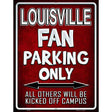 Louisville Metal Novelty Parking Sign 9" x 12" (P)