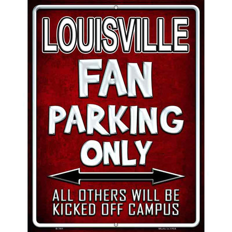 Louisville Metal Novelty Parking Sign 9" x 12" (P)