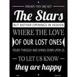 Stars They Are Happy Novelty Metal Parking Sign 9" x 12" (P)