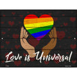 Love is Universal Novelty Metal Parking Sign 9" x 12" (P)