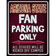 Arizona State Metal Novelty Parking Sign 9" x 12" (P)