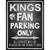 Kings Metal Novelty Parking Sign 9" x 12" (P)