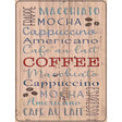 Coffee Novelty Metal Parking Sign 9" x 12" (P)