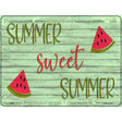 Summer Sweet Summer Novelty Metal Parking Sign 9" x 12" (P)