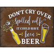 It Could Have Been Beer Novelty Metal Parking Sign 9" x 12" (P)