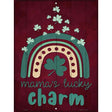 Mamas Lucky Charm Novelty Metal Parking Sign 9" x 12" (P)