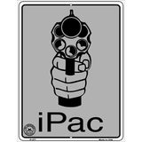 iPac Metal Novelty Parking Sign 9" x 12" (P)