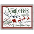 North Pole Trading Co Novelty Metal Parking Sign 9" x 12" (P)