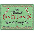 Kringle Candy Co Novelty Metal Parking Sign 9" x 12" (P)