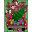 Ho Ho Ho Truck Novelty Metal Parking Sign 9" x 12" (P)