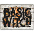 Basic Witch Novelty Metal Parking Sign 9" x 12" (P)