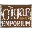 Cigar Emporium Novelty Metal Parking Sign 9" x 12" (P)