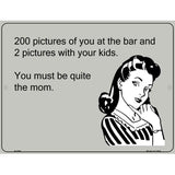 You Must Be Quite The Mom E-Cards Metal Novelty Parking Sign 9" x 12" (P)